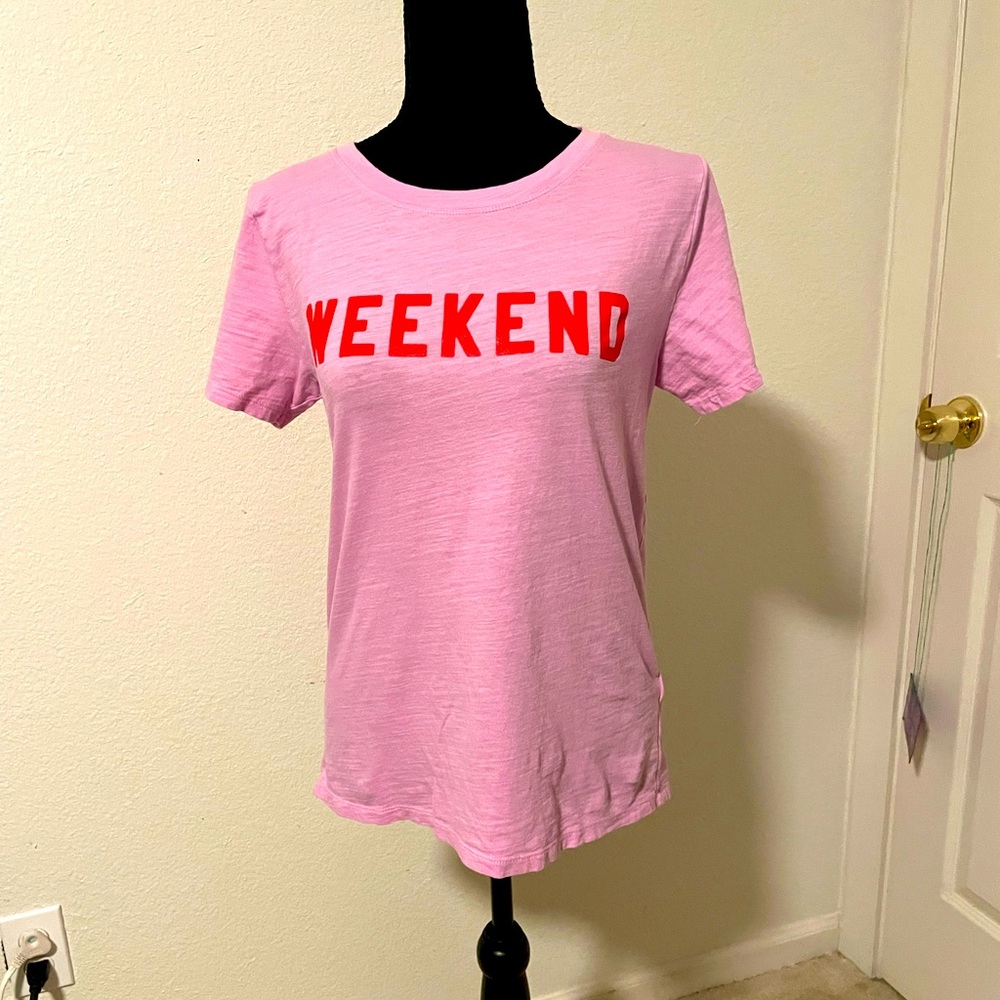 J. Crew weeks tee size medium